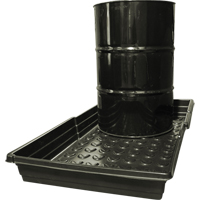 Planchers pour barils, 30,5" lo x 57" la x 6" h, Cap. de d&eacute;versement 33 gal. US Toolneeds Inc.