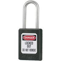 Cadenas de s&eacute;curit&eacute; S31 Zenex, Noir, Cl&eacute;s identiques, Thermoplastique, Largeur de 1-3/8" Toolneeds Inc.