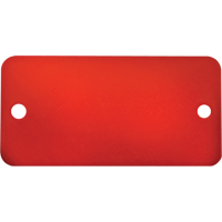&eacute;tiquettes vierges, Aluminium, 3" la x 1" h Toolneeds Inc.