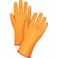 Gants doubl&eacute;s pour l'hiver r&eacute;sistants aux produits chimiques, Taille Grand/9, 12" lo, PVC, Doublure en Molleton de mousse, Gant de calibre hiver Toolneeds Inc.