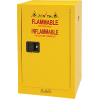 Flammable Storage Cabinet, 12 gal., 1 Door, 23" W x 35" H x 18" D Toolneeds Inc.