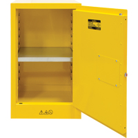 Flammable Storage Cabinet, 12 gal., 1 Door, 23" W x 35" H x 18" D Toolneeds Inc.