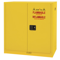 Flammable Storage Cabinet, 24 gal., 2 Door, 43" W x 44" H x 12" D Toolneeds Inc.
