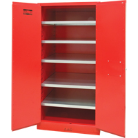Paint/Ink Cabinet, 96 gal., 5 Shelves Toolneeds Inc.
