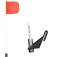 Safety Whip&reg; Light-Duty Whips, Window Mount, 5' High, Orange Toolneeds Inc.