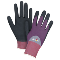 Gants enduits de premi&egrave;re qualit&eacute; ZX-2, 8/Moyen, R&ecirc;vetement Nitrile/Mousse de nitrile, Calibre 18, Enveloppe en Nylon Toolneeds Inc.