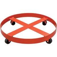 Poly-Collector Drum Dolly, 27.5" dia. x 5.5" H Toolneeds Inc.