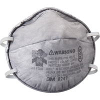 Respirateurs contre les particules 8247, R95, Certifi&eacute; NIOSH Toolneeds Inc.