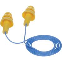E-A-R Ultrafit Premolded Earplugs, Corded, Bulk - Polybag, 25 dB NRR, One-Size Toolneeds Inc.