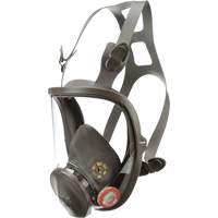 Respirateur r&eacute;utilisable &agrave; masque complet s&eacute;rie 6000, &eacute;lastom&egrave;re/Silicone/Thermoplastique, Moyen Toolneeds Inc.