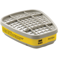 Cartouches pour respirateur s&eacute;rie 6000, Cartouche gaz/vapeur, Vapeurs organiques/Gaz acides Toolneeds Inc.