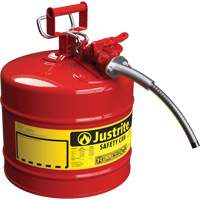 AccuFlow Safety Cans, Type II, Steel, 1 US gal., Red, FM Approved/UL/ULC Listed Toolneeds Inc.