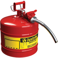 AccuFlow Safety Cans, Type II, Steel, 5 US gal., Red, FM Approved/UL/ULC Listed Toolneeds Inc.