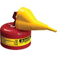 Bidons s&eacute;curitaires, Type I, Acier, 1 gal. US, Rouge, Homologu&eacute; FM/List&eacute; UL/ULC Toolneeds Inc.