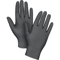 Gants jetables de calibre m&eacute;dical, Petit, Nitrile, 6 mils, Sans poudre, Noir, Classe 2 Toolneeds Inc.