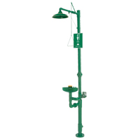 Combination Emergency Shower & Eye/Face Wash Station, Pedestal Toolneeds Inc.