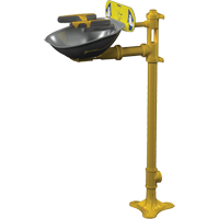 Halo Face/Eyewash Stations, Pedestal Installation, Stainless Steel Bowl Toolneeds Inc.