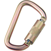 Anchorage Connecting Carabiner, Steel, 420 lbs. Capacity Toolneeds Inc.