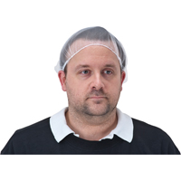 Hair Nets, Nylon, 18", White Toolneeds Inc.