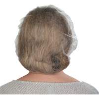 Non-Woven Bouffant Caps, Polypropylene, 21"/Large, White Toolneeds Inc.