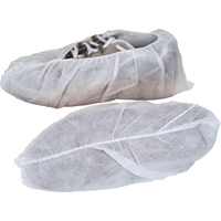Shoe Covers, Large, Polypropylene, White Toolneeds Inc.
