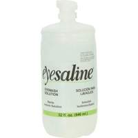 Saline Eyewash Bottles, Full Bottle, 32 oz. Toolneeds Inc.