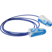 Bouchons d'oreilles en mousse muticolores SparkPlugs, Vrac - Boîte, Avec cordon Toolneeds Inc.