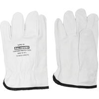 Salisbury  Leather Protector Gloves, Size 7, 10" L Toolneeds Inc.