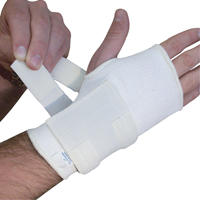 Supports de poignet ambidextres, Coton/&eacute;lastique, Petit Toolneeds Inc.