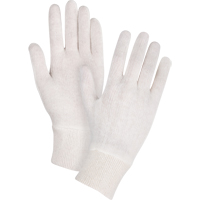 Mediumweight Inspection Gloves, Poly/Cotton, Knit Wrist Cuff, Ladies Toolneeds Inc.