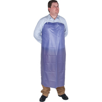 Lightweight Apron, Vinyl, 45" L x 36" W, Blue Toolneeds Inc.