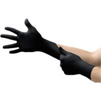 Gants d'examen MidKnight, T-Grand, Nitrile, 4,7 mils, Sans poudre, Noir, Classe 2 Toolneeds Inc.
