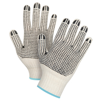 Heavyweight Double-Sided Dotted String Knit Gloves, Poly/Cotton, Double Sided, 7 Gauge, X-Large Toolneeds Inc.