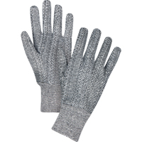 Jersey Gloves, X-Large, Salt & Pepper, Unlined, Knit Wrist Toolneeds Inc.