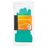 Diamond-Grip Chemical-Resistant Gloves, Size 10, 13" L, Nitrile, Flock-Lined Inner Lining, 13-mil Toolneeds Inc.