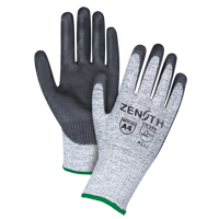 Seamless Stretch Cut-Resistant Gloves, Size Medium/8, 13 Gauge, Polyurethane Coated, HPPE Shell, ANSI/ISEA 105 Level 4/EN 388 Level 5 Toolneeds Inc.