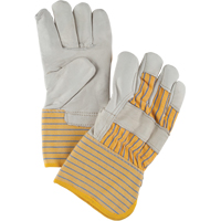 Abrasion-Resistant Winter-Lined Fitters Gloves, Large, Grain Cowhide Palm, Cotton Fleece Inner Lining Toolneeds Inc.