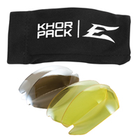 Lentilles de rechange pour les lunettes de s&eacute;curit&eacute; Khor, Antibu&eacute;e/anti-&eacute;gratignures, Transparent, Khor Toolneeds Inc.