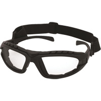 Dustdevil Black Frame Safety Glasses, Clear Lens, Anti-Fog/Anti-Scratch, ANSI Z87+/Meets/Exceeds CSA Z94.3 Toolneeds Inc.