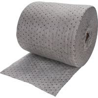 Rouleaux absorbants li&eacute;s de premi&egrave;re qualit&eacute;, Poids moyen, 150' lo x 15" la, Absorption 20 gal. Toolneeds Inc.