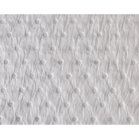 Premium Fine Fiber Sorbent Pads, Oil Only, 15" x 17", 25 gal. Absorbancy Toolneeds Inc.