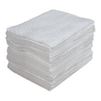 Premium Laminated (SMS) Sorbent Pads, Oil Only, 15" x 17", 30 gal. Absorbancy Toolneeds Inc.