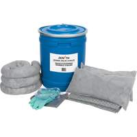 Trousse de lutte contre les d&eacute;versements pour camion, Universel, Baril, Absorbance de 10 gal. US Toolneeds Inc.