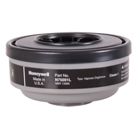 Cartouches pour respirateur s&eacute;rie N de North, Cartouche gaz/vapeur, Vapeur organique Toolneeds Inc.