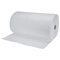 Industrial-Grade Fine Fibre Sorbent Rolls, Heavyweight, 150' L x 30" W, 70 gal. Absorbancy Toolneeds Inc.