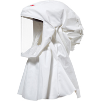 Cagoule Versaflo de haute durabilit&eacute; avec coiffe int&eacute;gr&eacute;e, Grand/Moyen, Coiffe souple, Bavette Simple Toolneeds Inc.