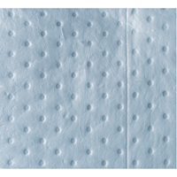 Premium Blue Bonded Sorbent Pads, Oil Only, 15" x 18", 30 gal. Absorbancy Toolneeds Inc.