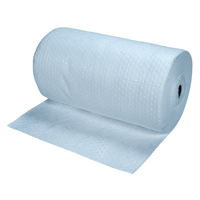 Rouleaux absorbants li&eacute;s bleus de premi&egrave;re qualit&eacute;, Lourd, 150' lo x 30" la, Absorption 50 gal. Toolneeds Inc.