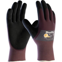 Gants MaxiDry, Moyen, R&ecirc;vetement Mousse de nitrile, Calibre 18, Enveloppe en Nylon Toolneeds Inc.