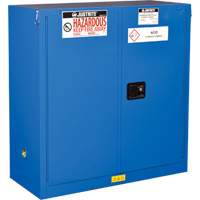ChemCor&reg; Lined Hazardous Material Safety Cabinets, 30 gal., 43" x 44" x 18" Toolneeds Inc.